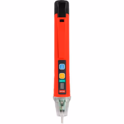 Détecteur de tension AC sans contact - Mode haute et basse tension jusqu'à 1000 V - Avertissement sonore et LED visible - Arr ...