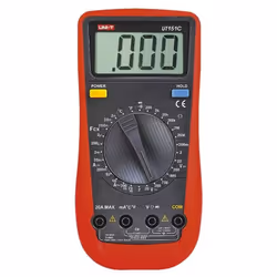Multimètre numérique UT151C 1000 Volts en Courant Continu 600V Courant Alterna 10 Amps dc/ac inclus sonde de température Le m ...