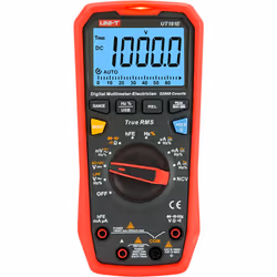Multimètre digital CAT III - Écran LED de jusqu'à 22000 comptes - Mesure du courant continu et alternatif jusqu'à 1000V et 20 ...