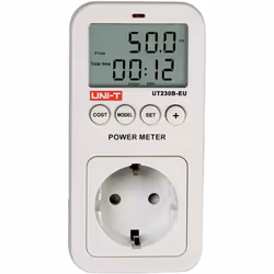 Medidor de consumo eléctrico - Permite conocer todos los valores electricos - Cálculo de cosrte por consumo - Medidor de CO2  ...