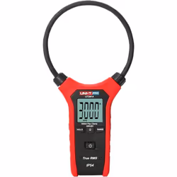 Pince de courant flexible 10" - Affichage LCD jusqu'à 3000 comptes - Mesure du courant alternatif jusqu'à 3000A - Haute préci ...