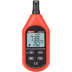 Compteur de conditions environnementales - Mesure de la température et de l'humidité - Conception légère et économique avec i ...