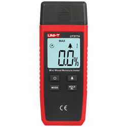 Uni-t - Mesureur d'humidité du bois - Sélecteur de type de bois - Correction en fonction de l'humidité ambiante - Stockage des données connexion usb