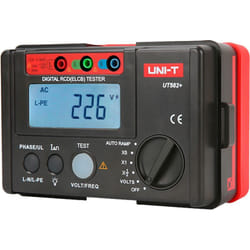 Uni-t - Disjoncteur numérique, testeur automatique de fuite de rampe Ut582-plus Ut582-plus