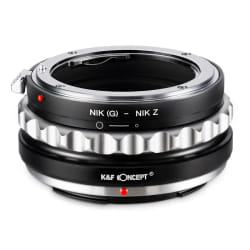 K&F Bague d'adaptation Nikon G compatible avec Nikon Z