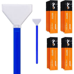 Kit de Nettoyage dObjectif dAppareil Photo 20 Écouvillons de 24mm Bâtonnets pour Capteur APS Full Frame Objectif Écran