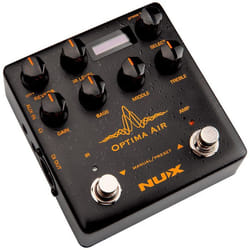 NUX MNU OPTIMA-AIR - Pédale deffets simulateur de guitare acoustique