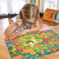 MIDEER Puzzle Détective Forêt 35 pièces - Vue supplémentaire 2