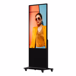 Hikvision DS-D6055UN-D/S Écran d'affichage dynamique En forme de kiosk 139,7 cm (55") LED Wifi 500 cd/m² 4K Ultra HD Noir Intégré dans le processeur Android 24/7 - Vue supplémentaire 2