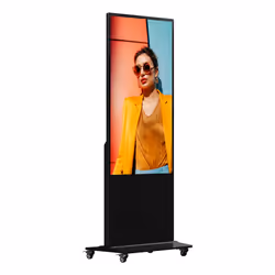 Hikvision DS-D6055UN-D/S Écran d'affichage dynamique En forme de kiosk 139,7 cm (55") LED Wifi 500 cd/m² 4K Ultra HD Noir Intégré dans le processeur Android 24/7 - Vue supplémentaire 4