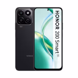 Honor 200 Smart 5G 4 Go/256 Go Noir (Midnight Black) Double SIM