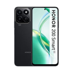 Honor 200 Smart 5G 4 Go/256 Go Noir (Midnight Black) Double SIM