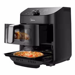 Midea MAD1100DADK Friteuse à air chaud Double 11L 2200W Noir - Vue supplémentaire 6