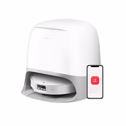 Roborock Qrevo CurvX Aspirateur Robot Laveur 22 000 Pa Anti-enchevêtrement Station Multifonctionnelle 3.0 Thermo+ 798cm