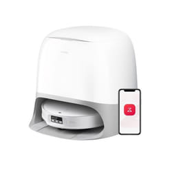 Roborock Qrevo CurvX Aspirateur Robot Laveur 22 000 Pa Anti-enchevêtrement Station Multifonctionnelle 3.0 Thermo+  798cm