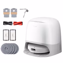 Roborock Qrevo Curv 2 ProX Blanc - Vue supplémentaire 7