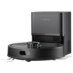 Robot aspirateur laveur - ROBOROCK Q7 Pro Max+ Black - Autonomie longue durée - Aspiration 13 000 Pa - Station de vidage automatiq