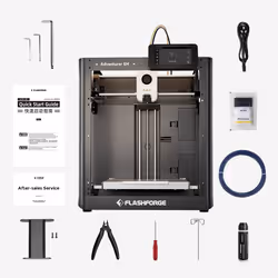 Flashforge Adventurer 5M imprimante 3D Technologie FFF (Fused Filament Fabrication) Wifi - Vue supplémentaire 7