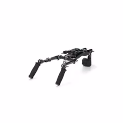 Tilta TA-LSR-B, Noir, Aluminium, Acier inoxydable, 1：Tilta Lightweight Shoulder Rig – Black（2.01.TA-LSR-B）*1 2：Tiltaing Roset ...