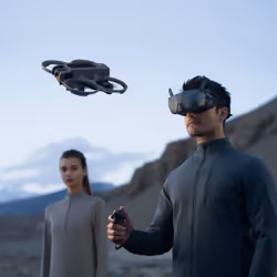DJI Avata 2 Fly Smart Combo Singel Battery 4 rotors Quadcoptère 48 MP 3840 x 2160 pixels 2150 mAh Noir, Gris - Vue supplémentaire 7