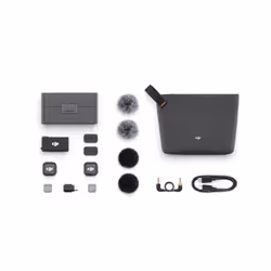 DJI Mic 3 Système Microphone Sans Fil 2 Émetteurs 1 Récepteur Noir - Vue supplémentaire 5