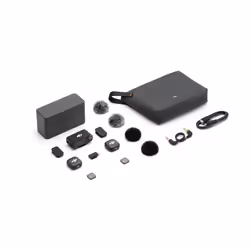DJI Mic 3 Système Microphone Sans Fil 2 Émetteurs 1 Récepteur Noir - Vue supplémentaire 6
