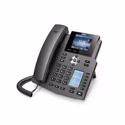 Fanvil X4, Téléphone IP, Noir, Combiné filaire, Sur bureau/mural, In-band, En dehors de la bande, Info SIP, 4 lignes