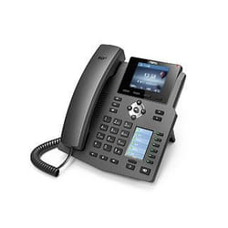 Fanvil X4 téléphone fixe Noir 4 lignes LCD
