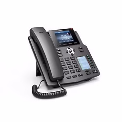 Fanvil X4 téléphone fixe Noir 4 lignes LCD