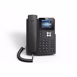 Fanvil X3SP, Téléphone IP, Noir, Combiné filaire, Sur bureau/mural, In-band, En dehors de la bande, Info SIP, 2 lignes