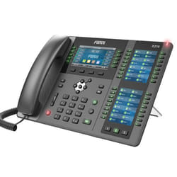 Fanvil X210 téléphone fixe Noir 20 lignes LCD