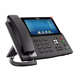 Fanvil X7 téléphone fixe Noir 20 lignes LED