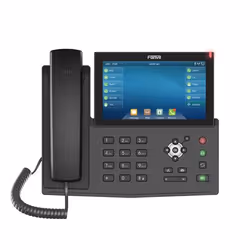 Fanvil X7 téléphone fixe Noir 20 lignes LED