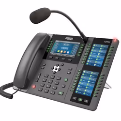 Fanvil X210i, Téléphone IP, Noir, Gris, Combiné filaire, In-band, En dehors de la bande, Info SIP, 20 lignes, 2000 entrées