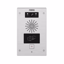 Fanvil i32V système vidéophone 2 MP Noir, Acier inoxydable
