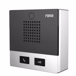 Fanvil I10D, Avec fil, -20 - 50 °C, Noir, Acier inoxydable