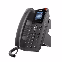 Fanvil X3SP V2 téléphone fixe Noir 2 lignes LCD