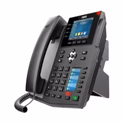 Fanvil X5U téléphone fixe Noir 16 lignes LCD Wifi