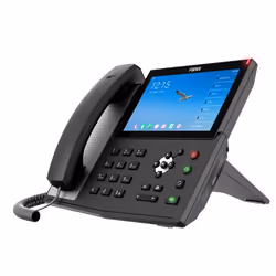 Fanvil X7A téléphone fixe Noir 20 lignes LCD Wifi