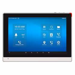 Fanvil I56A, 25,6 cm (10.1"), H.264, Noir, Argent, 720p, 1080p, Android