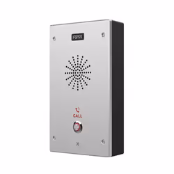 Fanvil I16S, Avec fil, IP65, -30 - 60 °C, RJ-45, Acier inoxydable, Mur