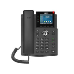 Fanvil X3U PRO téléphone fixe Noir 6 lignes