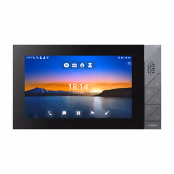 Fanvil i55A, 17,8 cm (7"), LCD, 1024 x 600 pixels, Acier inoxydable, Boutons, horizontale