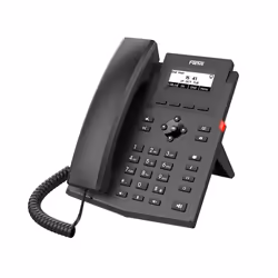 Fanvil X301G, Téléphone IP, Noir, Combiné filaire, linux, In-band, En dehors de la bande, 2 lignes