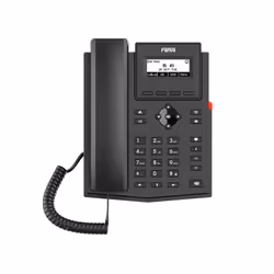 Fanvil X301W, Téléphone IP, Noir, Combiné filaire, Sur bureau/mural, linux, In-band, En dehors de la bande, Info SIP