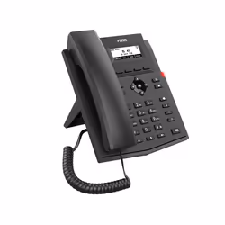 Fanvil X301W téléphone fixe Noir 2 lignes LCD Wifi
