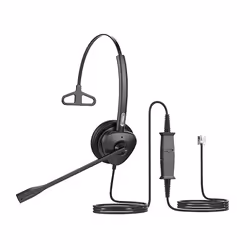 Fanvil HT301, Avec fil, 20 - 20000 Hz, Bureau/Centre d'appels, 73 g, Casque, Noir