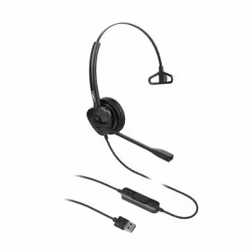 Fanvil HT301-U, Avec fil, Bureau/Centre d'appels, 20 - 20000 Hz, 73 g, Casque, Noir