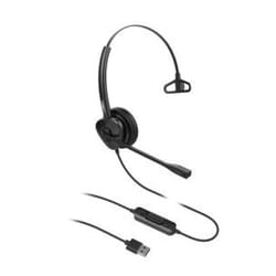 Fanvil HT301-U écouteur/casque Avec fil Arceau Bureau/Centre d'appels USB Type-A Noir
