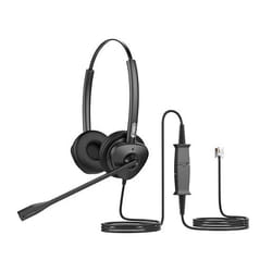 Fanvil HT302 écouteur/casque Avec fil Arceau Bureau/Centre d'appels USB Type-A Noir